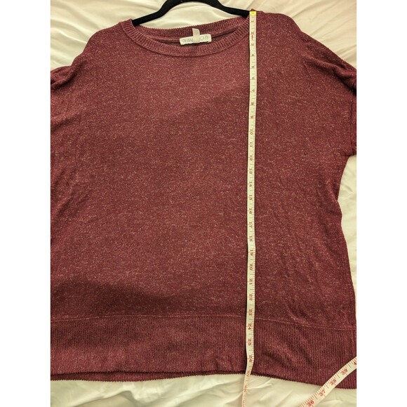 Planet Gold Maroon Long Sleeve Top - Picture 11 of 11